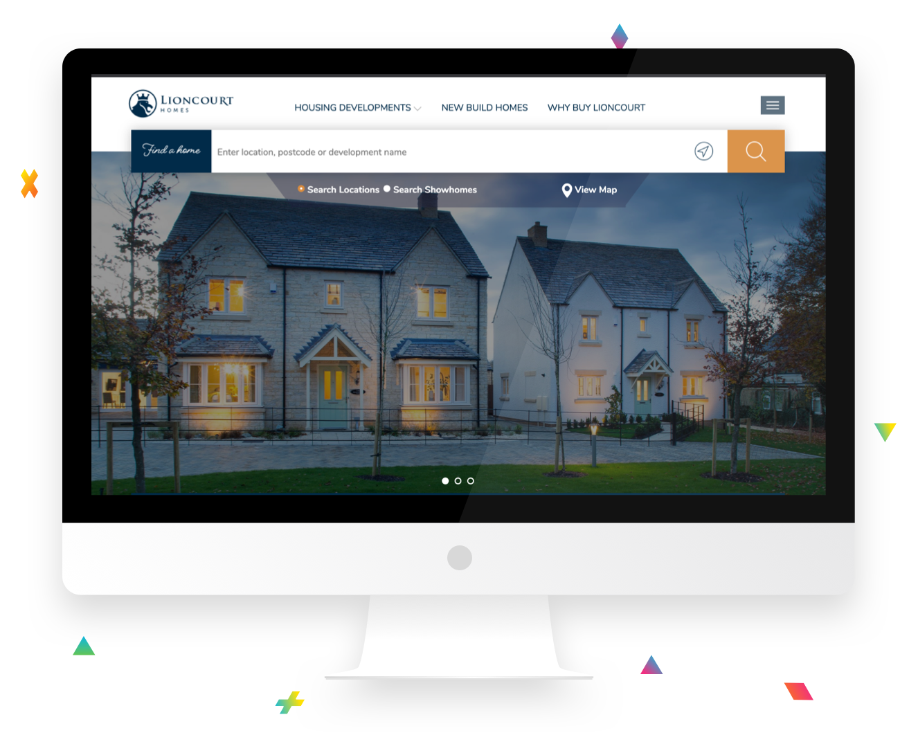 Lioncourt Homes Website