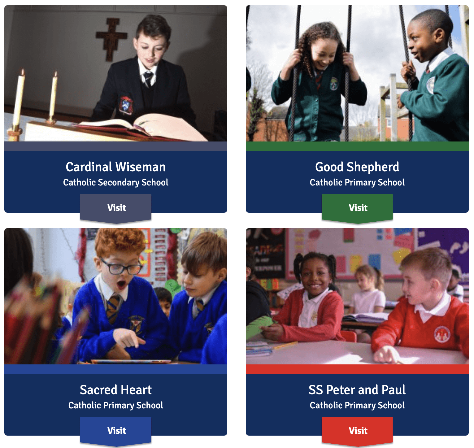 Romero Mac School websites