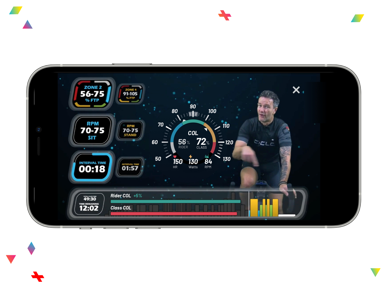 Ciclozone video on app