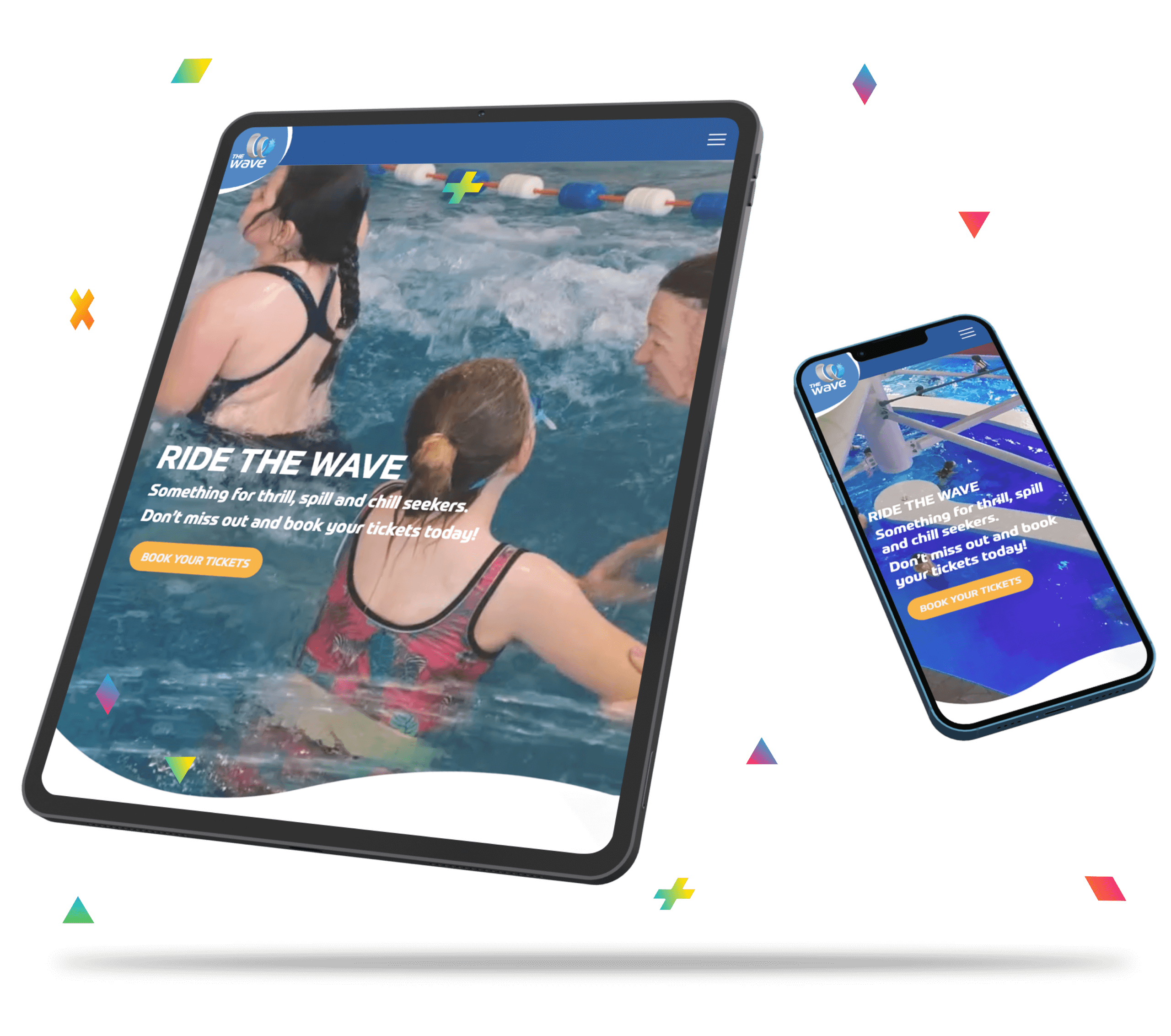 The Wave Coventry website design and development