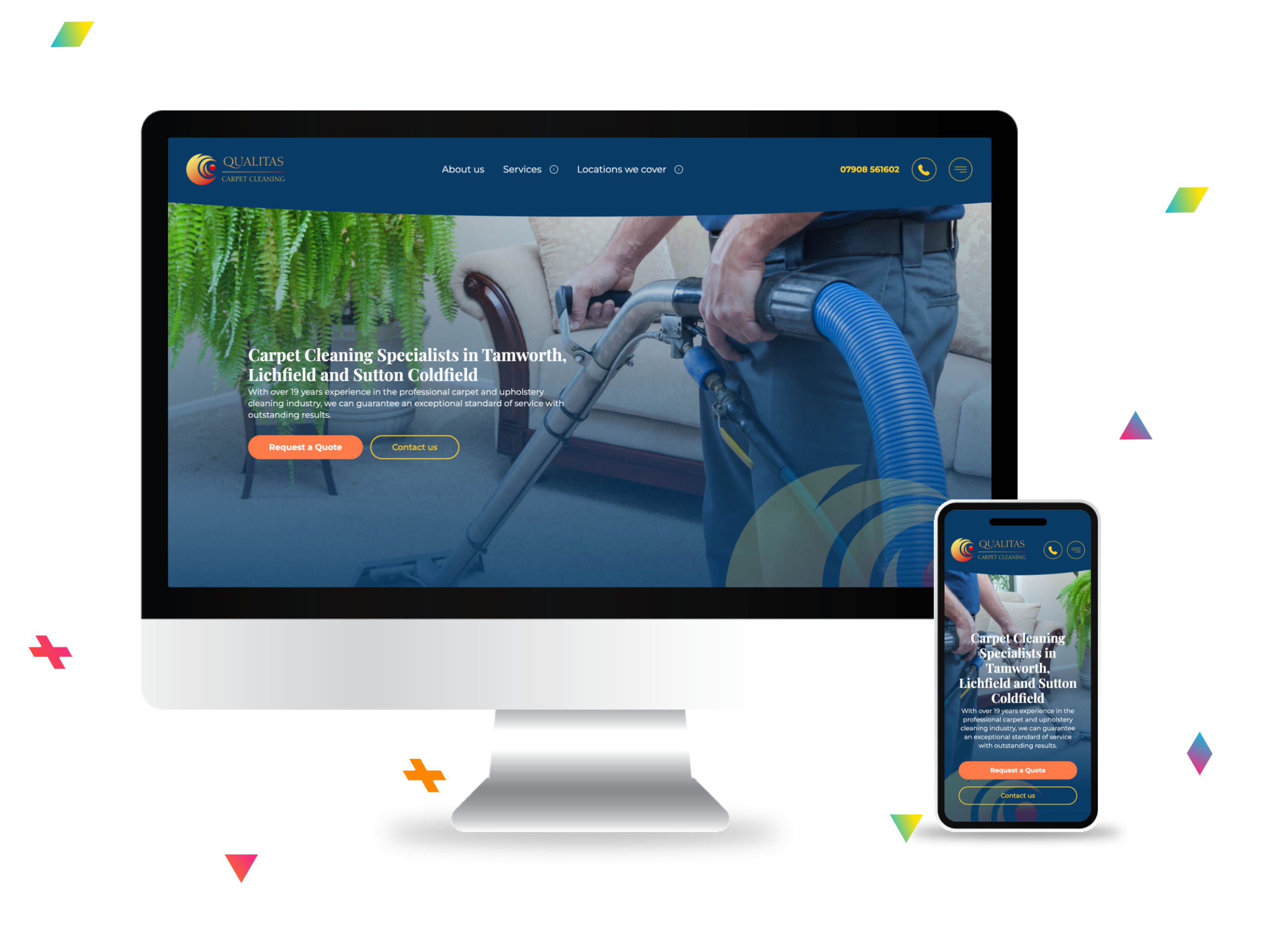 Qualtias - WordPress Website